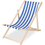 springos Zložljiv lesen ležalnik, idealen za vrt, plažo ali balkon, (5000006709) | Shoptok.si