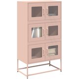  Visoka ploča ružičasta 68x39x123 cm čelik | Eponuda.com