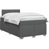  s box springom, madracem i LED-om Tamnosiva 120 x 190 cm | shoptok.hr