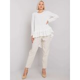 RUE PARIS Blouse-CHA-BZ-1801.47-white Cene