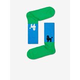 Happy Socks Blue-Green Patterned Socks Who Let The Dogs Out - Women | shoptok.hr