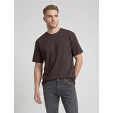Sinsay Pamučna majica loose fit kratkih rukava | shoptok.hr