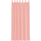 Voile zavjese s džepovima za šipke 2 kom ružičaste Ružičasti 140 x 225 cm | Shoptok.si