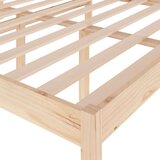  Postelja za starejše 140x200 cm trdna borovina, (20646984) | Shoptok.si