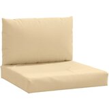  The Living Store Blazine za palete 2 kosa melanž bež blago - Blazina Za Palete, (21487402) | Shoptok.si