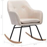  Gugalni stol krem blago, (20702375) | Shoptok.si