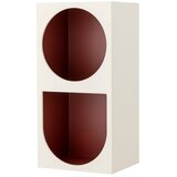 Bloomingville Crvena/bijela zidna polica 30x60 cm Graphia – | shoptok.hr