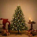  Umjetno božićno drvce s kuglicom 120 cm 150 LED lampica | shoptok.hr