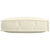 vidaXL Blazina za sedenje Kremna 60 x 60 x 12 cm Oxford tkanina | Shoptok.si