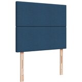  Krevet s oprugama i madracem plavi 120 x 200 cm od tkanine | shoptok.hr