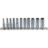 BGS set dugih nasadnih ključeva 1/4" 4-13 mm, dvanaesterokutni, 11 dijelova 5251 | shoptok.hr