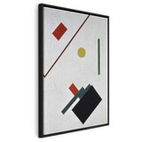  Slika - Kazimir Malevich – Suprematist Composition 40x60 U crnom drvenom okviru | shoptok.hr