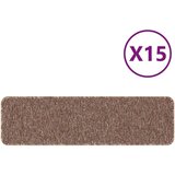 vidaXL preproga za stopnice Rjava Polipropilen 20 x 75 cm | Shoptok.si