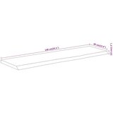 vidaXL Mizna plošča 140x40x3,8 cm pravokotna akacija naraven rob | Shoptok.si