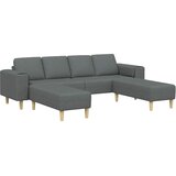  Kauč za dnevni boravak 3 pcs Tamno siva Poliester | Eponuda.ba