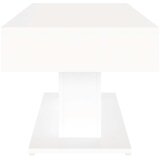  Stolić za kavu bijeli 96 x 50 x 45 cm od konstruiranog drva | shoptok.hr