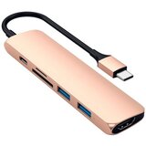 Satechi Type-C Slim Multimedia Adapter V2 – Gold | Eponuda.ba