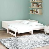  krevet za povlačenje za dan bijelo 180 x 200 cm | shoptok.hr
