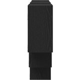  Zidna polica crni hrast 159x18x66 cm inženjerski drvo | shoptok.hr