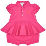 Polo Ralph Lauren SS PEPLUM BU-ONE PIECE-SHORTALL Ružičasta | shoptok.hr