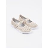 GOODIN Beige sports leather ballerinas | Shoptok.si