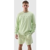 4f Men's sweatshirt without fastening and without hood - green | Shoptok.si