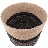  Set saksija za biljke 2 pcs Prirodna i crna Ø 28 x 28 cm | shoptok.hr