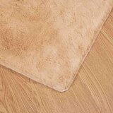  Faux Rabbit Fur Rug Sivo-smeđa 80 x 150 cm Poliester | shoptok.hr