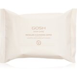 Gosh Skin Care Micellar čistilni robčki za odstranjevanje ličil 25 kos | Shoptok.si