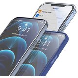 Baseus 2x 0,3 mm kaljeno steklo Anti-blue Light z okvirjem iPhone 12 Pro Max | Shoptok.si