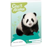 Ars Una srčkani - panda črtasti zvezek za 3. razred A/5 outlet | Shoptok.si