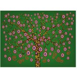  Tapeta - abstract: tree (green) 200x154 | shoptok.hr