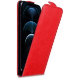 Cadorabo Ohišje, združljivo z Apple iPhone 12 PRO MAX v rdeče jabolko - Zaščitni ovitek v obliki flipa z magnetnim zapiranjem, (20563532) | Shoptok.si