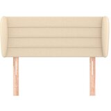  Uzglavlje s ušima krem 83x23x78/88 cm od tkanine | shoptok.hr