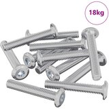  Vijak s plastičnom glavom 2514 pcs Srebrno Čelik | shoptok.hr