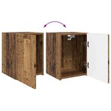  Set TV komoda Zidne 3 pcs Staro drvo Konstruirano drvo | shoptok.hr