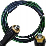 Rosfix SteelHose Black Pro 20m Visokotlačna Cev – Nadomestni Del za Visokotlačni Čistilec Kärcher HD HDS | M22xM22, 250 bar, 155°C, (5000356616) Cene