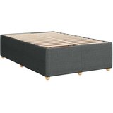 vidaXL krevet box spring s madracem tamnosivi 120 x 190 cm tkanina | shoptok.hr