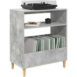  Stalak za gramofon Betonska siva 71 x 39,5 x 83 cm | shoptok.hr