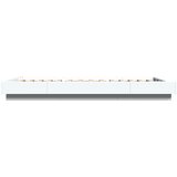  Krevetna konstrukcija s LED svjetlom Bijela 80 x 200 cm | shoptok.hr