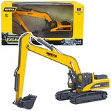HUINA metalni bager gusjeničar pokretna ruka žuta 1:50 | shoptok.hr