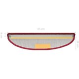  Preproge za stopnice 10 kosov 65x24x4 cm bordo rdeče, (21061140) | Shoptok.si