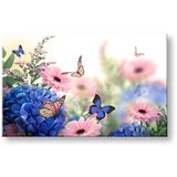  Slike na platnu ROZE CVIJEĆE_153-11 (moderne slike na platnu) | shoptok.hr