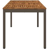  Stol za večeru u vrtu Prirodna i kava 141 x 80,5 x 75 cm | shoptok.hr