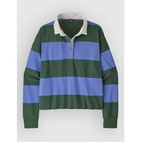 Patagonia Rugby Majica z dolgimi rokavi wide stripe / diver blue Cene