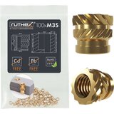 ruthex Threaded Insert M3 Voron (100 pieces), M3x5x4 | Eponuda.com
