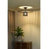  Duolla - Plafonski luster TOKYO RATTAN 1xE27/15W/230V, prečnik 50 cm, crna/srebrna | Eponuda.com