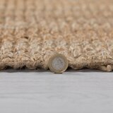Flair Rugs Ručno rađena jutena staza u prirodnoj boji 60x300 cm Jute Boucle – | shoptok.hr