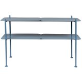 Zuiver Svetlo moder kovinski regal 100x62 cm River – Cene