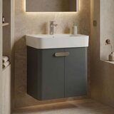Hanah home Polica za kupatilo, Antracit | Eponuda.com